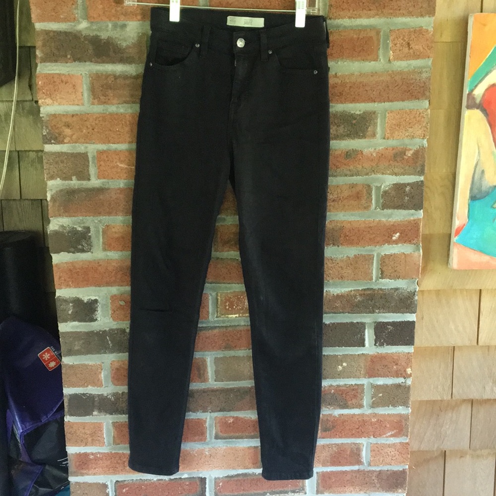 Jamie Moto W26 L32 Black Skinny Jeans (26x32)